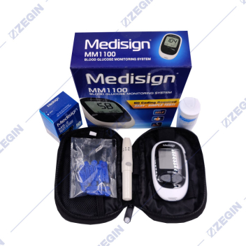 Medesign MM1100 Blood Glucose Monitoring System aparat za merenje glikemija, seker vo krvta