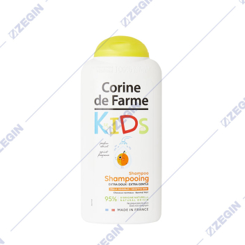 CORINE DE FARME Kids Shampoo Apricot Gently Cleanses 300 ml sampon za deca so aroma na kajsija