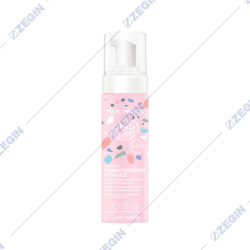 BodyBoom Hairboom Rice Rehab Ultralight Foam Shampoo 200 ml Ultralesen pena sampon od oriz 