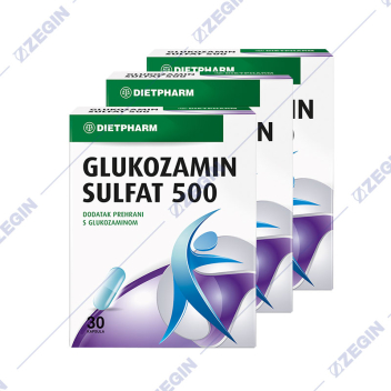 Dietpharm Glukozamin Sulfat 500, 2+1 glukozamin