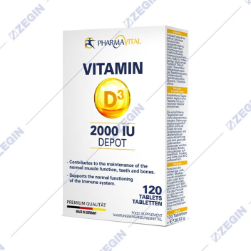 Pharmavital Vitamin D3 2000 IU Depot vitamin D