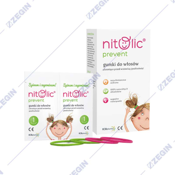 Pipi Nitolic Prevent Hair Bands For Lice 4 Pcs lasticinja za kosa protiv voski